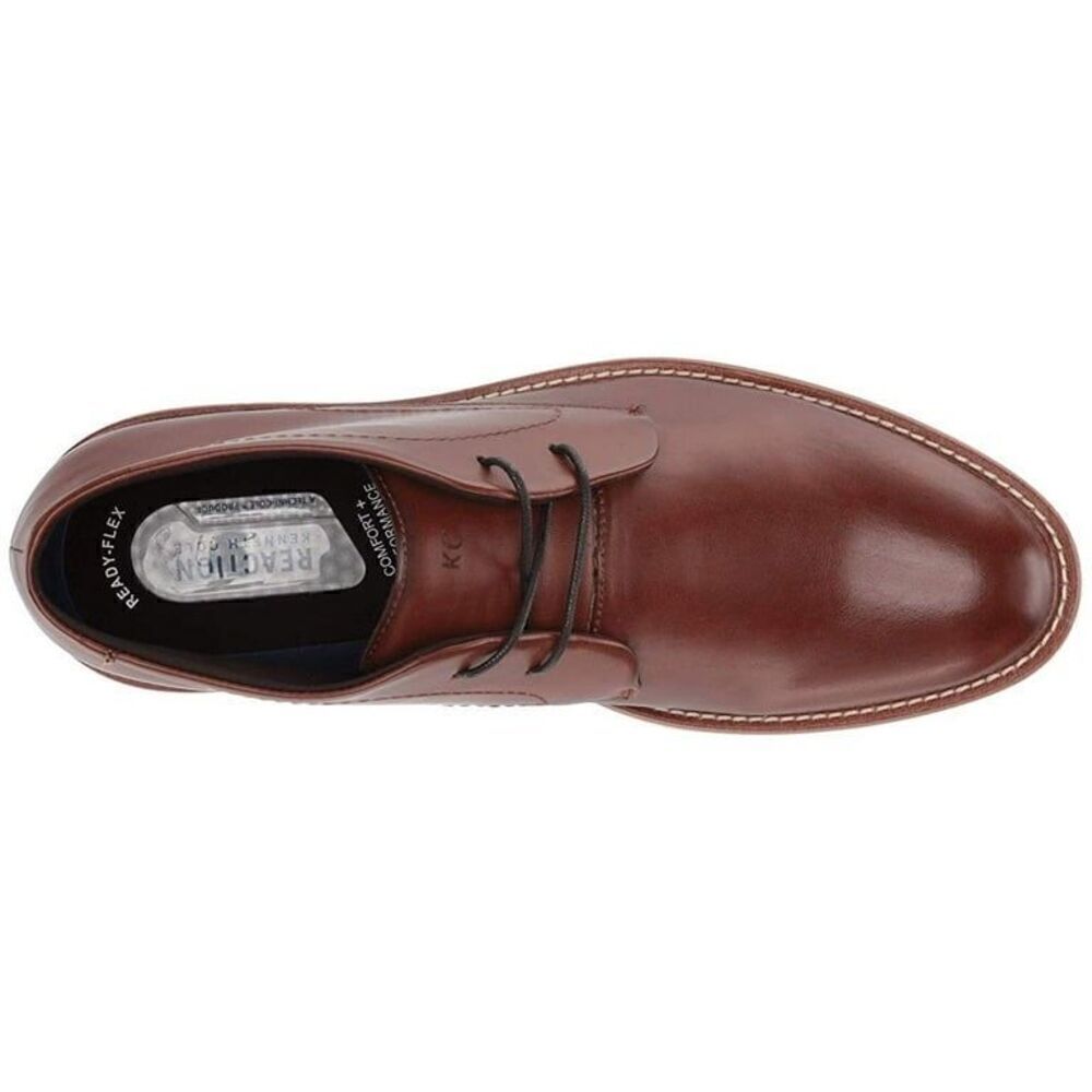 Kenneth Cole Men’s Reaction Klay Flex Chukka In Cognac Size 8.5 - Picture 2 of 12